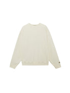 USAGE Reversible Cotton Crewneck Sweatshirt in Cream