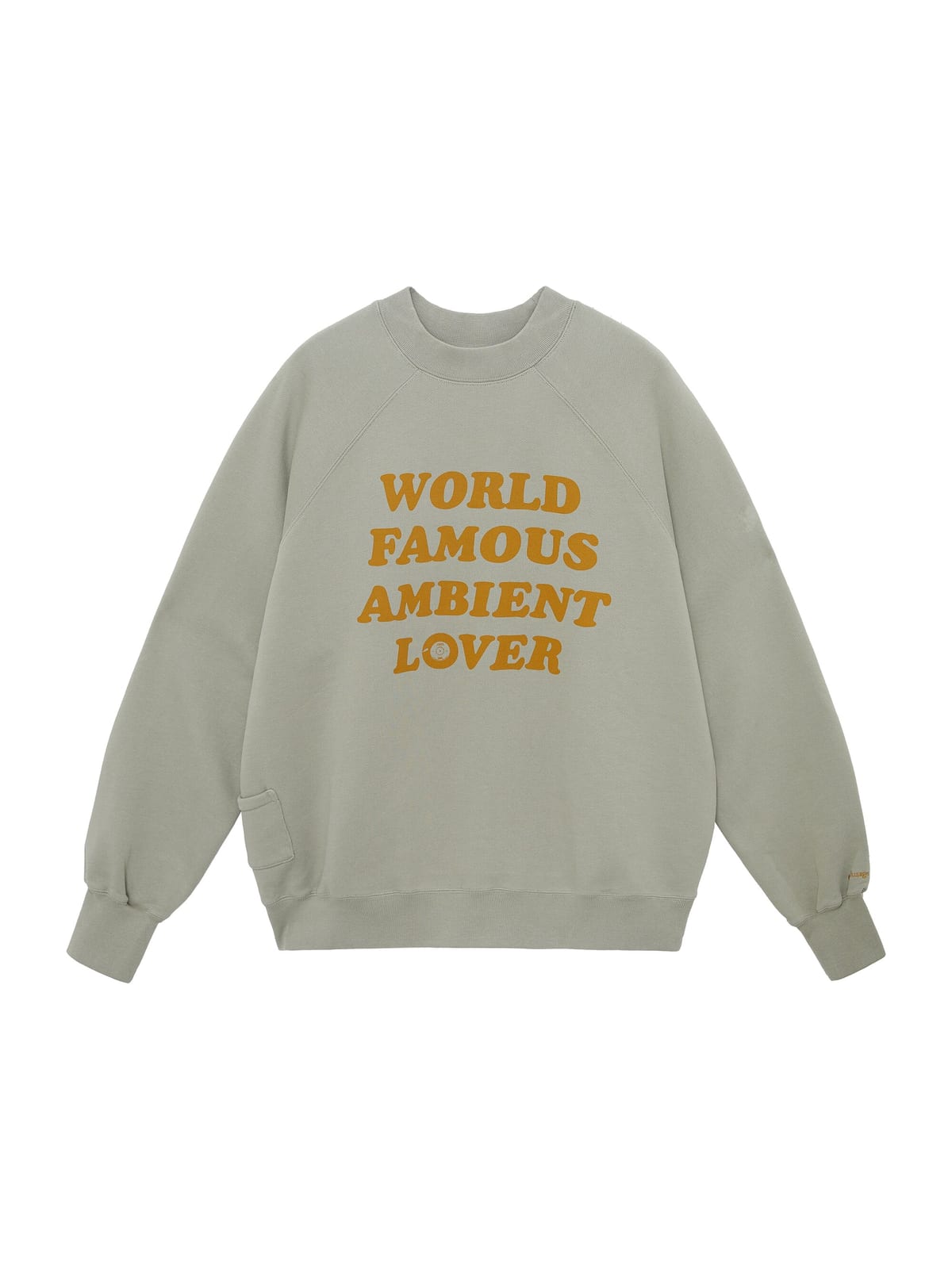 USAGE Heavyweight Raglan Graphic Sweatshirt in Mint