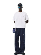 FPA Heavyweight Cotton Blend T Shirt in White - On Male Model