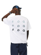 FPA Heavyweight Cotton Blend T Shirt in White - On Model