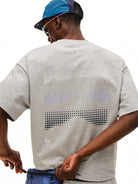 FPA Quick Dry Polka Dot T Shirt in Gray - On Model