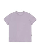 SIMPLE PROJECT Misaligned Seam Crewneck T Shirt in Lavender