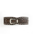 SweetChilling Jacquard Lambswool Blend Belt in Black