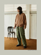 USAGE Heavyweight Ripstop M51 Cargo Pants in Olive - On Male Model
