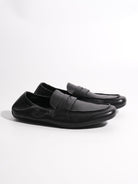 EIX GNOD Calf Leather Slip On Loafers in Black