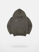 SOD Heavy Washed Distressed Hoodie in Green