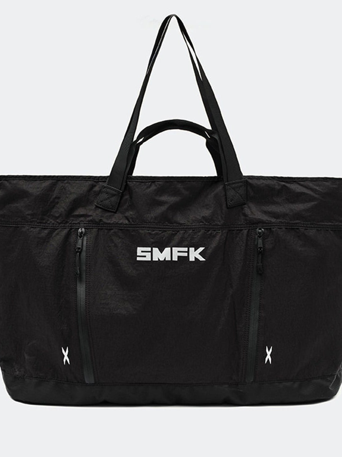 SMFK Large Polyamide Fitness Bag in Black