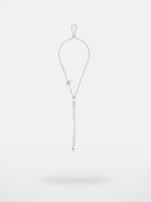 BLACKHEAD Star Pendant Pearl Layered Necklace in Gray