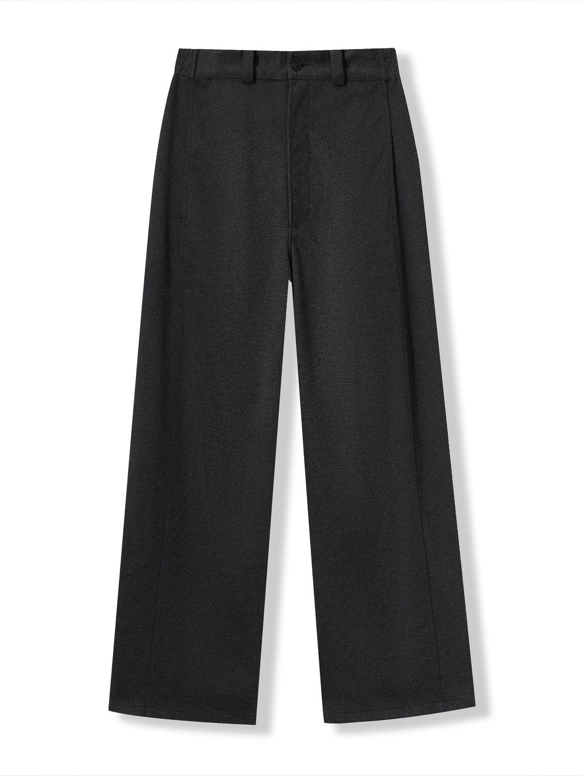 Retro 21 Brushed Curved Leg Pants in Black