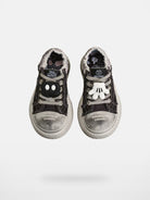 OLDORDER Mickey Mouse Chunky Platform Sneakers in Black