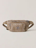 SMFK Distressed Denim Waist Bag in Denim