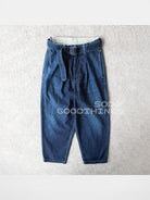 Soda Belted Japanese Selvedge Jeans in INDIGO【DARK】26SS