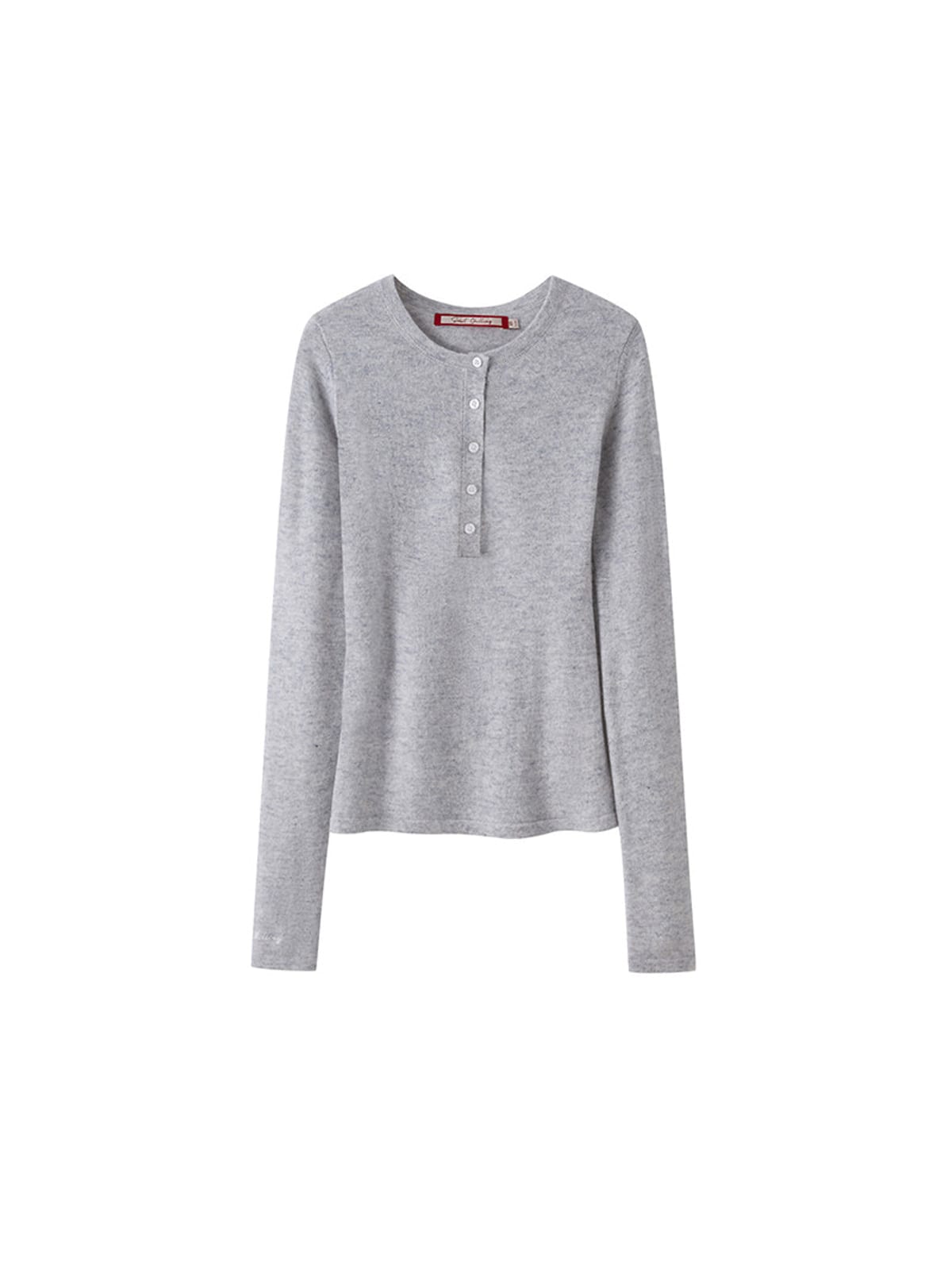 SweetChilling Wool Waist Cinching Sweater in Gray