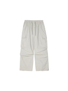 MEDM Multi Pocket Parachute Cargo Pants in Gray