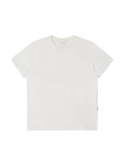 SIMPLE PROJECT Misaligned Seam Crewneck T Shirt in White