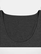 FaxCopyExpress Flutter Sleeve Open Back Top in Gray - Detail