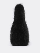 SMFK Plush Mini Handbag in Black