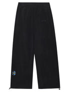 MEDM Polar Fleece Zip Hoodie Jogger Set in Black