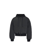 JCAESAR STUDIO Reversible Hooded Nylon Bomber in Black