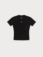 SMFK Embroidered Cross Crewneck Tee in Black