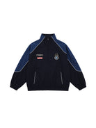 MASONPRINCE Color Block Badge Track Jacket in Blue