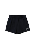 SweetChilling Logo Detail Athletic Sweatshorts in Navy Blue