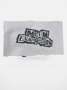 MEDM Evangelion Distressed Zip Up Hoodie in Gray - Detail