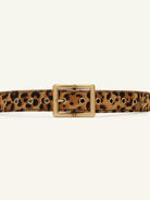 SMFK Hand Rubbed Leather Belt in Brown