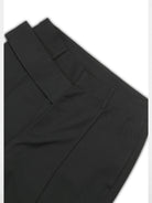 SOD Detachable Strap Straight Leg Trousers in Black