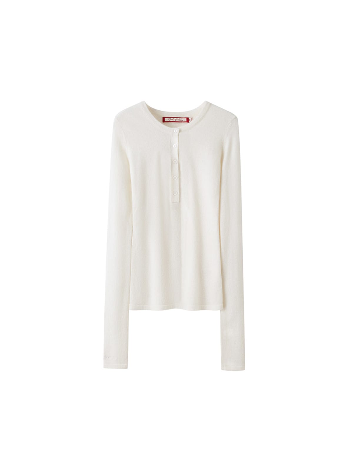 SweetChilling Wool Waist Cinching Sweater in White
