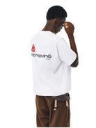 FPA Quick Dry Crewneck T Shirt in White - On Male Model