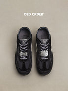 OLDORDER Hello Kitty Velvet GAT Sneakers in Black