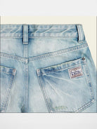 FaxCopyExpress Washed Cotton Gardener Jeans in Blue - Detail