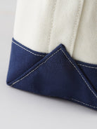 SweetChilling Mallard Embroidered Canvas Tote Bag in Navy - Detail