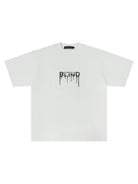 BLINDNOPLAN Screen Print Cotton Blend T Shirt in White