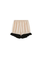 SweetChilling Cotton Eyelet Bloomer Shorts in Black