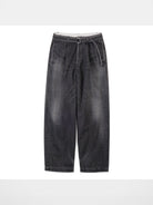 Soda Belted Japanese Selvedge Jeans in BLACK【DARK】25AW