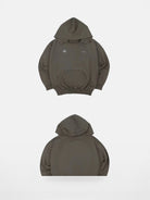SOD Heavy Washed Distressed Hoodie in Green