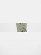 BLINDNOPLAN Adjustable Zip Hem Cotton Sweatpants in Mint - On Model