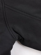 D5ove Oversized Padded Shoulder Cotton Jacket in Black - Detail