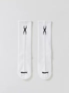 SMFK Athletic Cotton Blend Short Socks 2 Pack in White
