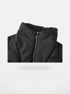 Y OFFICIAL Batwing Sleeve Down Puffer in Black - Detail