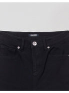 SMFK Stretch Cotton Blend Flared Jeans in Black - Detail