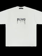 BLINDNOPLAN Screen Print Cotton Blend T Shirt in White