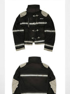 SOD Vintage Washed Firefighter Jacket in Black