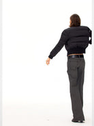 FaxCopyExpress Vintage Wash Gray Jeans in Gray - On Model