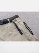 Soda Trendy Water Repellent Tapered Hiking Pants in Beige - Detail