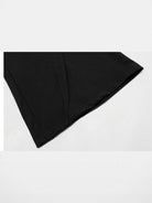 BIGGOLD STUDIO Deconstructed Curved Seam Trousers in Black - Detail #color_black