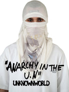 UNKNOWNWORLD Small Logo Cotton T Shirt in White - On Model