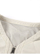 D5ove Tactical Multi Pocket Noragi Jacket in Gray - Detail